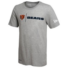 New Era NFL Football Men's Chicago Bears Gametime Dri-Tek Short Sleeve Tee