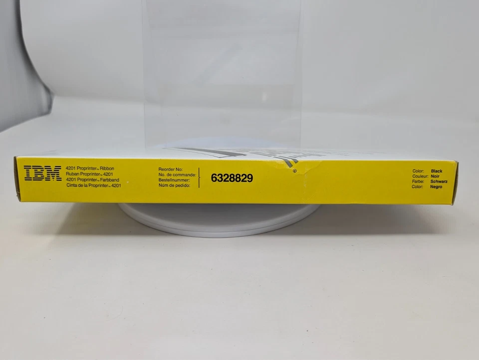 IBM Proprinter 4201 Dot Matrix Printer Ribbon P/N 6328829 Black - New in Box - Image 3 of 4