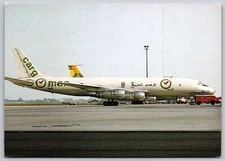 Postcard Cargoman Airline DC-8 CARGO 4x6