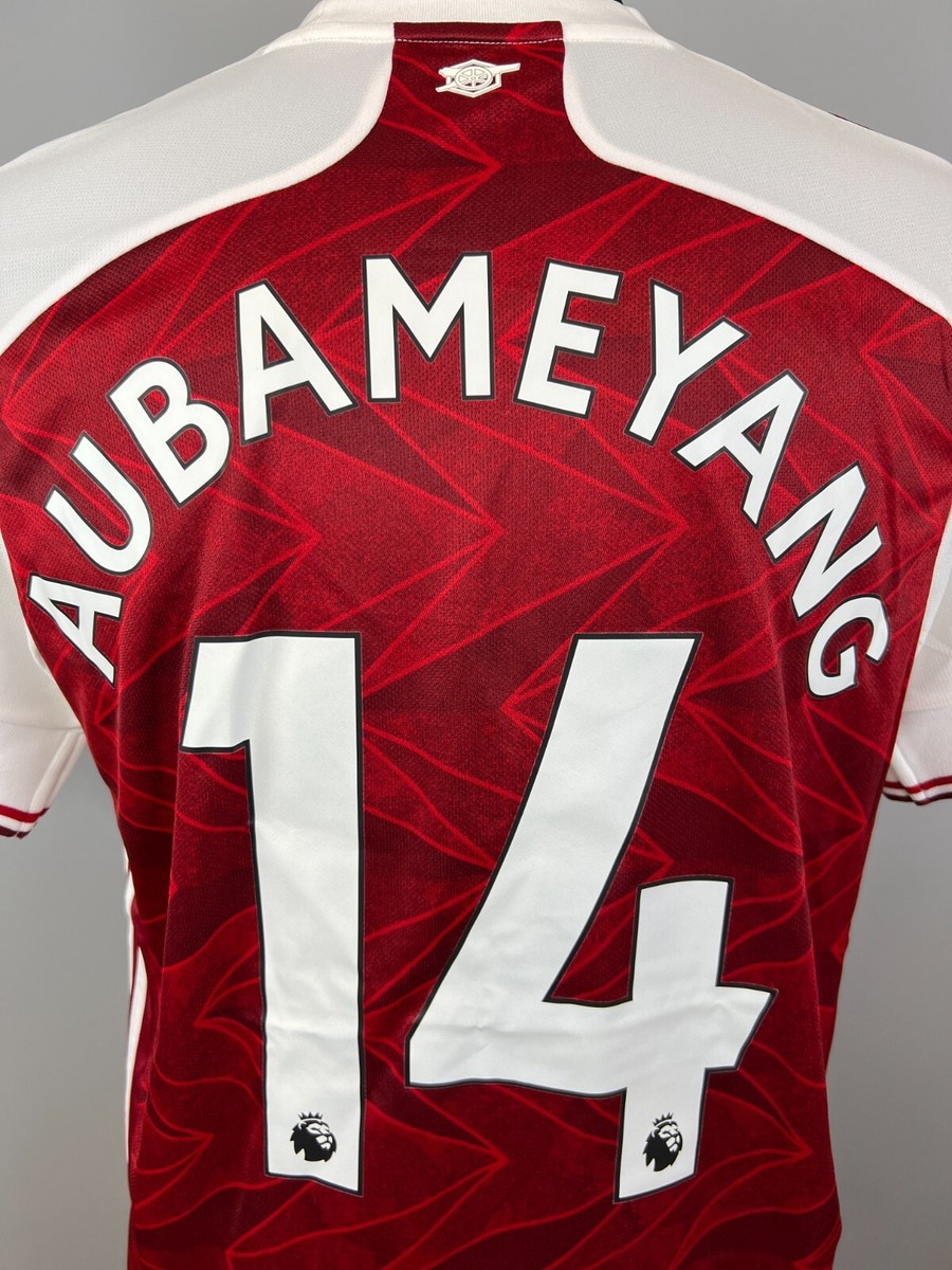  Arsenal サッカー　アーセナル　ユニフォーム 　150 ARSENAL 2020 2021 AUBAMEYANG HOME SHIRT FOOTBALL SOCCER ADIDAS