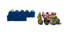 Shopkins Lot Bundle 25 Pieces blue shopping bags