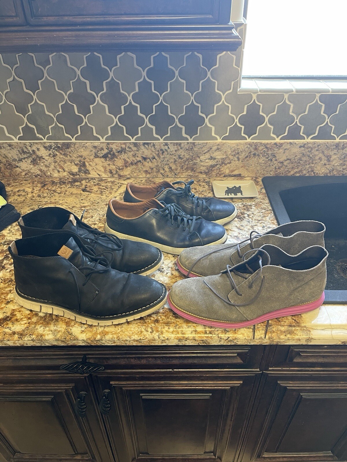 Lotto Chukka e sneakers Cole Haan taglia 14