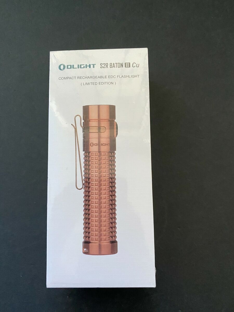 Olight S2R Baton II Cu Limited Eddition Flashlight - Copper Olight S2R Baton II Cu Limited Eddition Flashlight - Copper