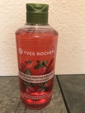 Yves Rocher Energizing Bath  Shower Gel Raspberry  Peppermint 13.5 Oz