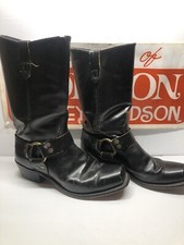 1979 HARLEY DAVIDSON HARNESS MOTROCYCLE BOOTS SIZE 10D (?) 98409-79V Robison HD