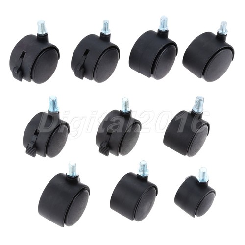 Swivel Wheel Roller Caster Bearing Furniture Chair Floor Protect Smooth Moving - Picture 3 of 18