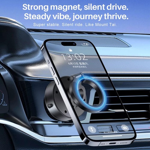 Universal Vacuum Magnetic Suction Car Smartphone Mount 360° Rotation Holder - Zdjęcie 6 z 18