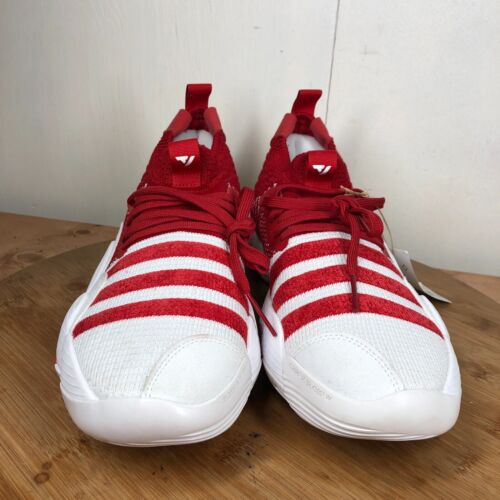 Adidas Shoes Mens 12 Basketball Sneakers Trae Young 2 Red Low Top Workout - Picture 3 of 10