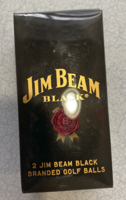 Boîte De 4 Balles De Golf Pinnacle Titanium Extreme - Jim Beam Black Edition - NEUF