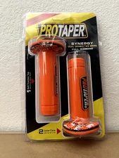 ProTaper Orange Handlebar Grips Rubber Hand Grip BMX OffRoad 7/8" 22MM