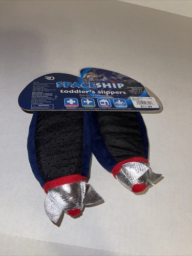 Zapatillas para niños pequeños nave espacial talla pequeña 8-9 azul nuevas para niños - Imagen 4 de 5
