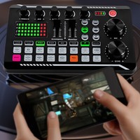 Usb Blutooth Audio Mixer Live Soundkarte - Live Streaming Broadcast Recording