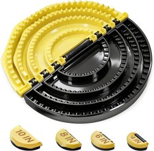 4-in-1 Tortilla Sealer Tacos Crimper Maker - 4 Independent Sizes, Large Quesadil