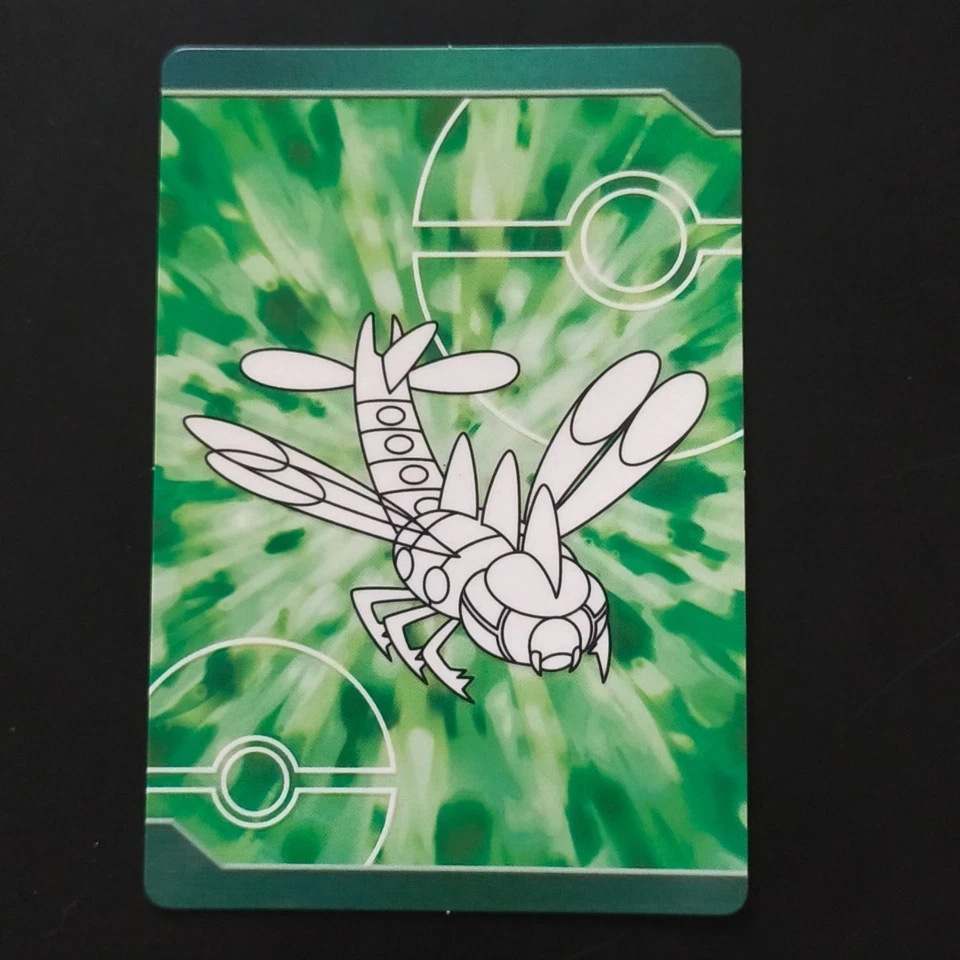 Mega Yanma Pokémon Card Diamond & Pearl Fluorescent Glow in the Dark - Image 4 of 4