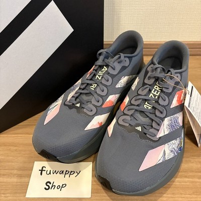 adidas Adizero EVO SL WOVEN M KH8448 ONIX OFF WHITE IRON MET Men's Size