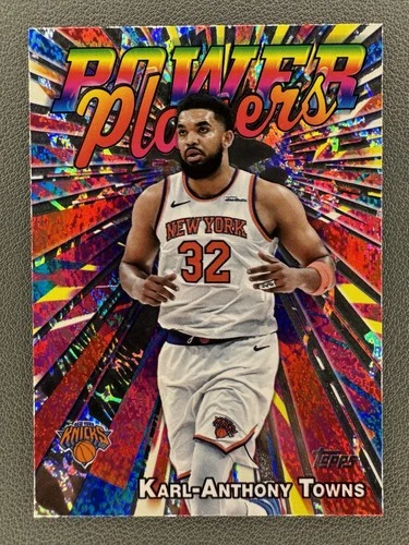 2025-26 Topps #PP-4 Karl-Anthony Towns Power Players Holo Foil