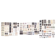 Vintage Scrapbook Supplies Pack (200 Pcs) for Art Journaling Junk Journal3130