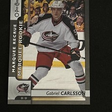 GABRIEL CARLSSON Rookie #/100 Black Border 2017-18 OPC #515 Free Comb Shipping