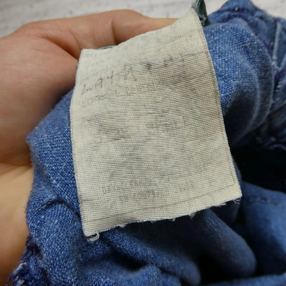 Harve Benard 短裤女式大号蓝色 Chambray 弹性腰围休闲拉 — 第 4/4 张图片