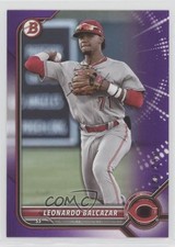2022 Bowman Draft Purple 180/250 Leonardo Balcazar #BD-91 08y1