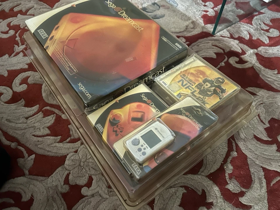 Sistema completo paquete sin abrir Sega Dream Cast nuevo en caja Foto 2 de 4