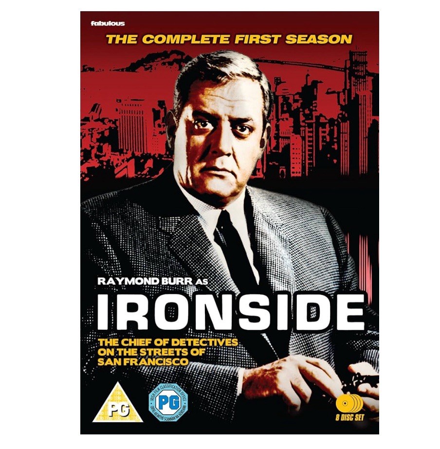 Ironside Season 1 DVD New Sealed Official UK Release 8 discs