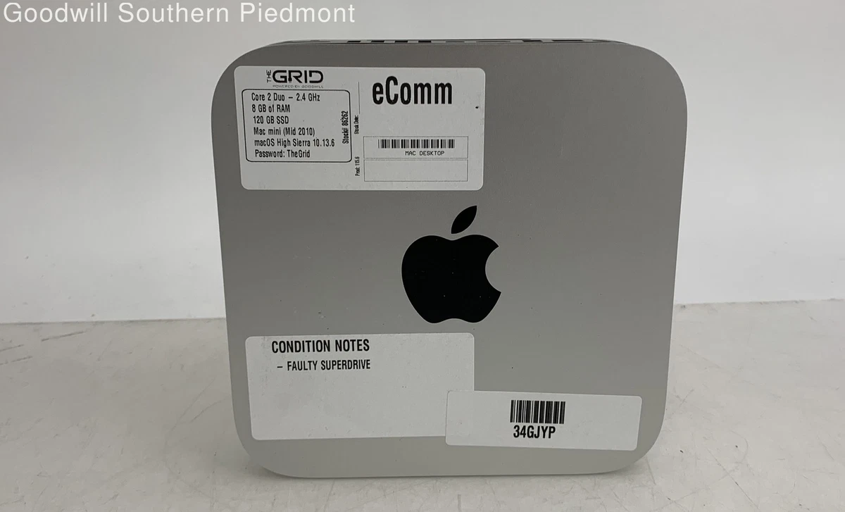 Apple Mac mini 2010 SSD (Solid State Drive) Apple Desktops & All