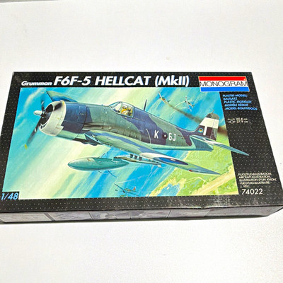 Monogram Grumman F6F-5 Hellcat (Mk II) 1:48 Flugzeugbausatz unbemalt Nr.74022