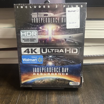 Independence Day 2 Movie Collection 4K Resurgence ID4 box Set OOP