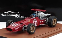 Tecnomodel 1/18 Ferrari F1 312 Figuren Ickx Dutch Gp 1968 Statisches Modell