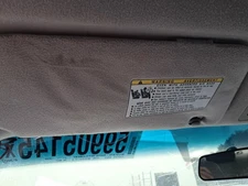 Driver Left Sun Visor Without Illumination Fits 07-11 CAMRY 4789934