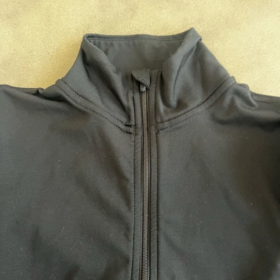 Camiseta para correr Nike Dri‐FIT Therma "Just Do It" dorada 1/4 cremallera manga larga para mujer XS Foto 4 de 4