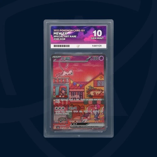 Ace 10 Mew ex 205/165 Korean 151 Special Art Rare