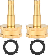 2 Pack Sweeper Nozzle for Garden Hose, 2" Hose Jet Nozzle with 3/4-Inch Hose Thr