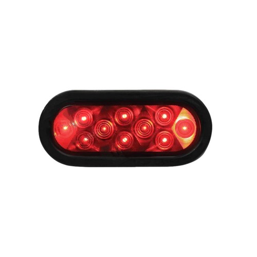 S/T/T Light Kit LED 6in Oval Red 571.LD66R10-K 60050R | eBay