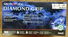 Microflex Diamond Grip MF-300 Disposable Gloves in Latex Multi-Purpose, 1000pc