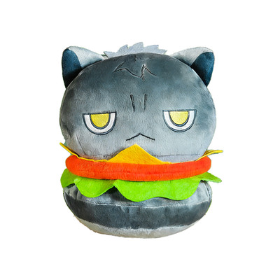 Hololive Holostars Kageyama Shien Cat Hamburger Ver Stuffed Gift Plush Doll Toy