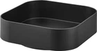 Yamazaki Rotating Storage Rack Square Black W20 × D20 × H6.3cm Tower 2199