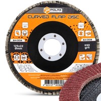 FäCherscheibe 125 Mm P60 Schleifscheibe Lamellenscheibe Reinigungsscheibe