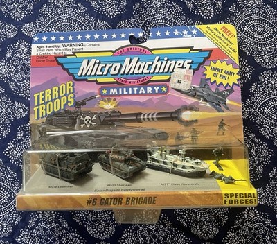 Micro Machines Military Terror Troops #4 Gator Brigade | eBay