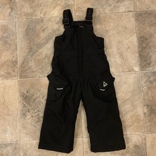 Snowsuit Toddler Size 2T Black Overall Style