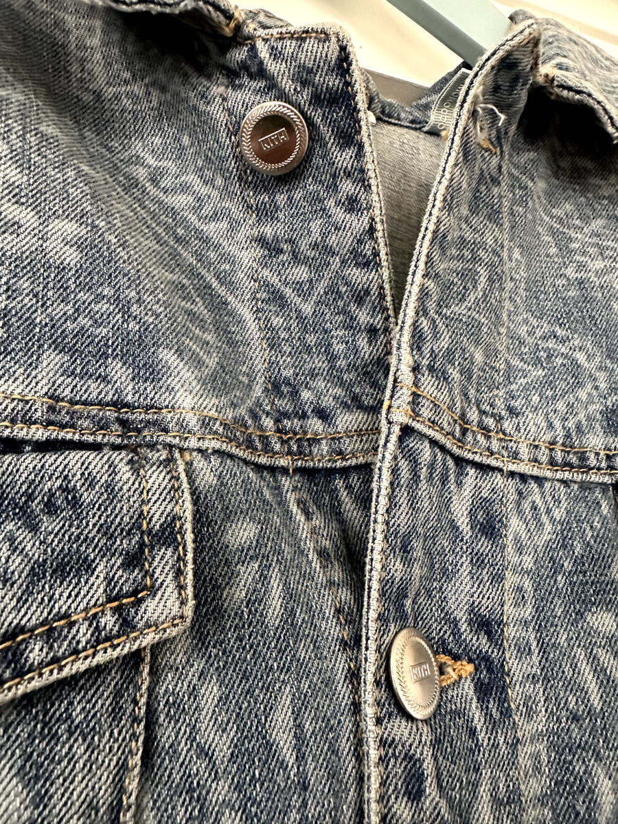 Brand New Kith Laight Denim Jacket Summit Size XL - 2021 release 