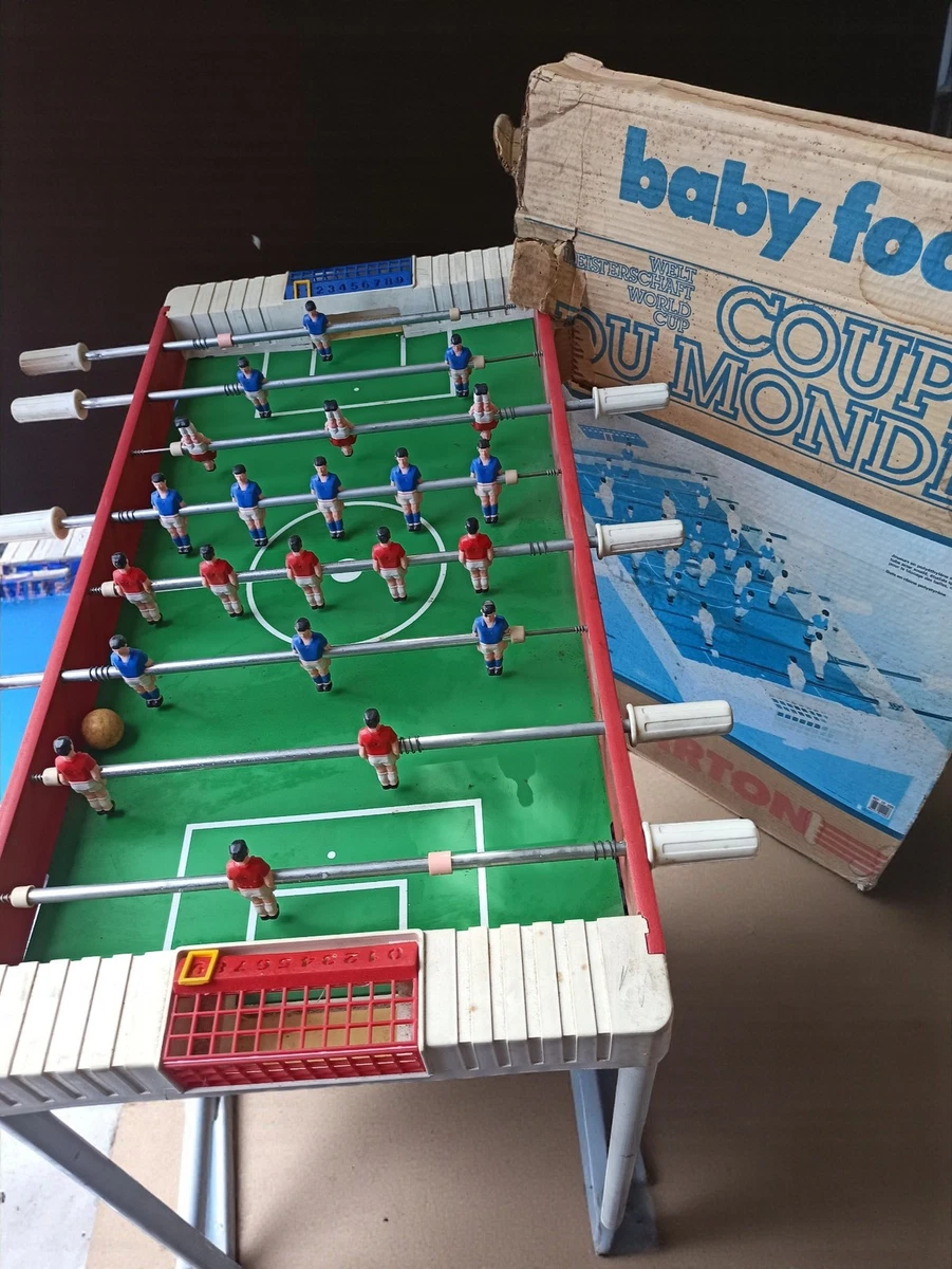 2 Compteurs De Point Pour Baby-foot Ancien - Boules Rouge Et Blanc - Vintage