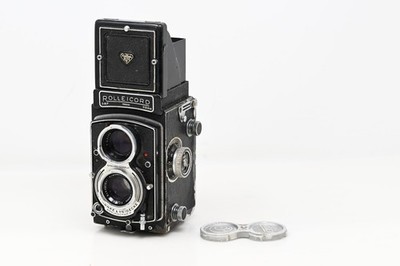 Rolleicord Va - 120 TLR Film Camera w/ Xenar 75mm f/3.5 [Parts/Repair] #B81