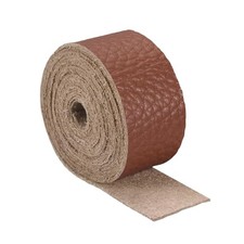 Top Grain Leather Strips Genuine Leather 0.8 Inch Wide 51 Inch Long Brown Red