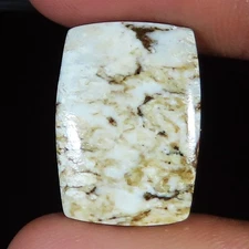 natural WILD HORSE cushion cabochon loose gemstone 12.45 Carat. (15 x 21 x 3 mm)