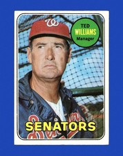 1969 Topps Set-Break #650 Ted Williams EX-EXMINT *GMCARDS*