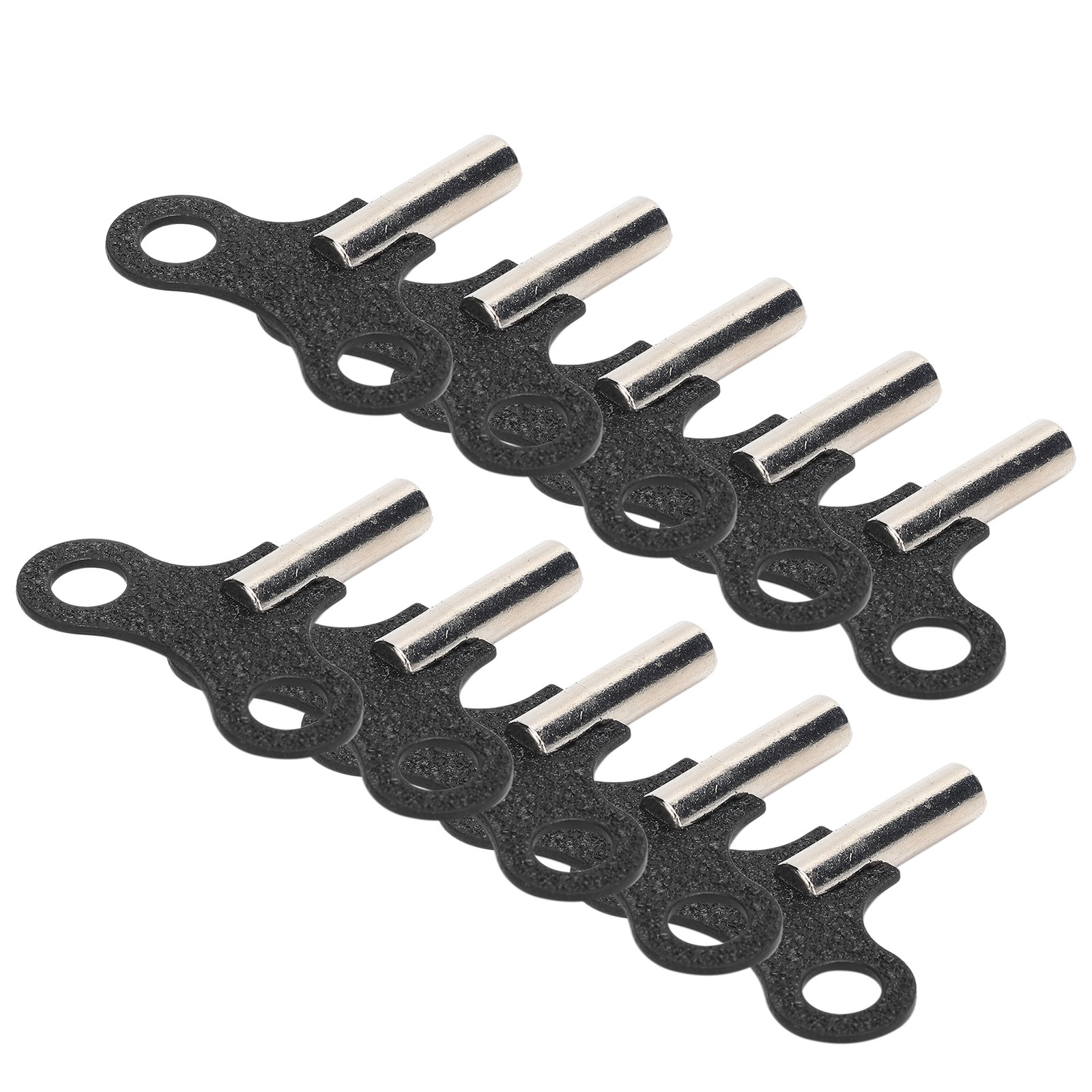 ­10pcs Clock Winding Key Steel Wall Clock Mechanical Desk Clocks Key Repairing