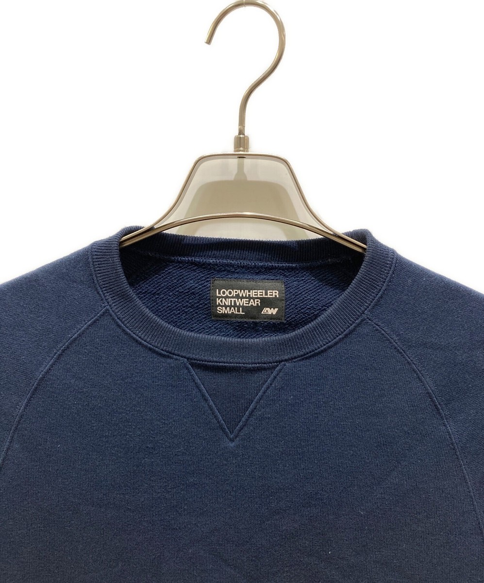 LOOPWHEELER × PORTER KANGAROO CREW NECK PORTER × LOOPWHEELER KANGAROO CREW NECK Size: S Navy Men | eBay