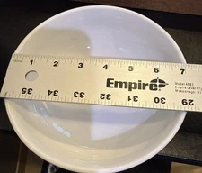 TWO  TUXTON White Cereal Soup Salad Bowls